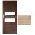 ImperioDoor set interiérové rámové dvere BRYTANIA.6, Sklo, 3DTopDekor Dub Sonoma+Zárubňa