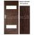 ImperioDoor set interiérové rámové dvere BRYTANIA.7, Sklo, 3DTopDekor Wenge Japonské+Zárub