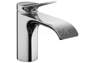 Hansgrohe VIVENIS 80 Umývadlová batéria stojánková s výpusťou s tiahlom, Chróm 75010000 75