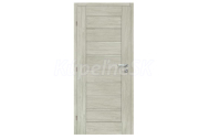 VOSTER set VANILLA 80 rámové dvere plné, laminát CPL Dub Polárny +Zárubňa