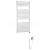 Aqualine TONDI-E elektrické vykurovacie teleso, rovné, 450x970 mm, 300W, biela