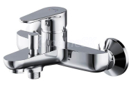 Cersanit LIBRA batéria vaňovo-sprchová nástenná 150mm s prepínačom, Chróm S951-406