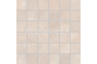 Rako LAMPEA mozaika set 30x30cm 5x5cm, Béžová mat/lesk, Rektif. WDM06688, 1.tr. WDM06688