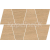 Cersanit PRIME Dark Beige 19X30,6 mozaika matná rekt. mazuvzd. OD498-087,1.tr.