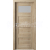 PORTA Doors SET Rámové dvere VERTE PREMIUM A.1 skloMat, 3Dfólia Dub Klasický+zárubeň