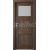 PORTA Doors SET Rámové dvere VERTE PREMIUM B.1 skloMat, 3Dfólia Dub Šarlátový+zárubeň