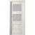 PORTA Doors SET Rámové dvere VERTE PREMIUM B.2 skloMat, 3Dfólia Dub Škandinávsky+zárubeň