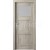 PORTA Doors SET Rámové dvere VERTE PREMIUM B.1 skloMat, 3Dfólia Agát Strieborný+zárubeň