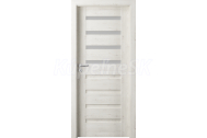 PORTA Doors SET Rámové dvere VERTE PREMIUM D.4 skloMat, 3Dfólia Nórska Borovica+zárubeň