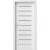 PORTA Doors SET Rámové dvere KONCEPT A8, sklo Matné, Premium fólia Biela + zárubňa