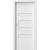 PORTA Doors SET Rámové dvere KONCEPT H0, plné, Premium fólia Biela + zárubňa