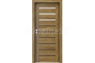 PORTA Doors SET Rámové dvere KONCEPT A3, sklo Matné, 3D fólia Agát Medový + zárubňa