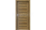PORTA Doors SET Rámové dvere KONCEPT A0, plné, 3D fólia Agát Medový + zárubňa
