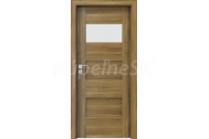 PORTA Doors SET Rámové dvere KONCEPT K1, sklo Matné, 3D fólia Agát Medový + zárubňa