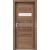 PORTA Doors SET Rámové dvere KONCEPT H1, sklo Matné, 3D fólia Dub Kalifornia + zárubňa