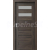 PORTA Doors SET Rámové dvere KONCEPT C2, sklo Matné, 3D fólia Dub Tmavý + zárubňa