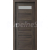 PORTA Doors SET Rámové dvere KONCEPT C1, sklo Matné, 3D fólia Dub Tmavý + zárubňa