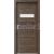 PORTA Doors SET Rámové dvere KONCEPT H1, sklo Matné, 3D fólia Dub Šarlátový + zárubňa
