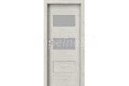 PORTA Doors SET Rámové dvere KONCEPT K2, sklo Matné, 3D fólia Borovica Nórska + zárubňa