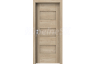 PORTA Doors SET Rámové dvere KONCEPT K0, plné, 3D fólia Dub Klasický + zárubňa