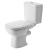 Duravit D-Code WC-kombi misa 65 cm D-Code biela vodorovný odpad - iba misa náhradný diel