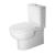 Duravit SET 3v1 WC-kombi DURA STYLE Basic s Rimless + nádržka + sedátko so SoftClose