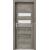 PORTA Doors SET Rámové dvere KONCEPT H2, sklo Matné, 3D fólia Dub Sibírsky + zárubňa