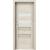 PORTA Doors SET Rámové dvere KONCEPT H2, sklo Matné, 3D fólia Dub Škandinávsky + zárubňa