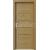 PORTA Doors SET Rámové dvere KONCEPT H0, plné Matné, 3D fólia Dub Prírodný + zárubňa