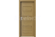 PORTA Doors SET Rámové dvere KONCEPT K0, plné Matné, 3D fólia Dub Prírodný + zárubňa