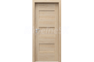 PORTA Doors SET Rámové dvere KONCEPT K0, plné Matné, 3D fólia Buk Škandinávsky + zárubňa