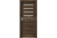 PORTA Doors SET Rámové dvere KONCEPT A4, sklo Matné, 3D fólia Dub Južný + zárubňa