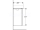 Geberit Smyle Square Skrinka pod malé umývadlo 44x36x37cm,pravá,závesná,1 dv,orech hickory