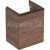 Geberit Smyle Square Skrinka pod malé umývadlo 49x41x62cm,pravá,závesná,1 dv,orech hickory