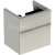 Geberit Smyle Square Skrinka pod umývadlo, 584x470x617mm, 2 zásuvky, závesná, pieskovosivá