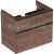 Geberit Smyle Square Skrinka pod umývadlo, 734x470x617mm, 2 zásuvky, závesná,orech hickory