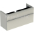 Geberit Smyle Square Skrinka pod umývadlo,1184x470x617mm, 2 zásuvky, závesná, pieskovosivá
