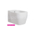 Hopa GLAZE Bidet závesný, 36x52x31cm, Biela