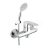Rubineta ARTIS A-12K Sprchová nástenná batéria 170mm, s príslušenstvom, Chróm