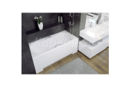 Besco ARIA PLUS Vaňa obdĺžniková akrylátová 130x70cm, 113 l, Biela