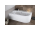 Besco AVITA Vaňa asymetrická akrylátová 180x80cm Ľavá 217 l, Biela
