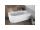 Besco AVITA Vaňa asymetrická akrylátová 180x80cm Pravá 217 l, Biela + nohy