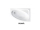 Besco CORNEA Vaňa asymetrická akrylátová 140x80cm Pravá 145 l, Biela
