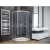 Besco MODERN 185 Štvrťkruh sprchový kút 80x80x185cm Univerzálny, rám Chróm Al, sk.Frost 6m
