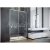 Besco DUO SLIDE Sprchové dvere posuvné 120x195cm, Univerzálne, rám Chróm Al, sk. číre 6mm
