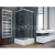 Besco MODERN 165 Štvorcový sprchový kút 80x80x165cm, rám Chróm Al, sk. Fume 6mm