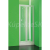 Hopa Forte DOMINO Sprchové dvere do niky univerzál 105x185cm, rám plast biely, polystyrol