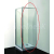Olsen Spa SMART - PINA Bočná pevná stena 80x190cm, Chróm Al, sklo číre 6mm