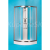 Hopa GRANADA Štvrťkruhový sprchový box 90x90x185cm R550, chróm Al, sklo matné + van.akryl