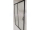 Hopa TREOS NEW BLACK Sprchové dvere do niky posuvné 120x190cm, rám Čierny Al, sk.číre 6mm